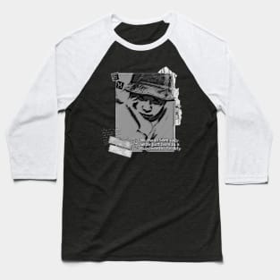 RM Quote "No one is born Ugly" - Gray Baseball T-Shirt